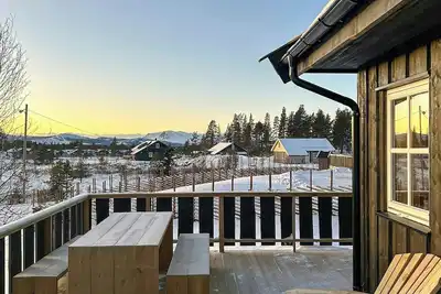 Image de Nouvelle cabane près de la piste de ski à Golsfjellet