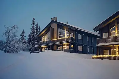 Image de Chalet moderne à Trysil avec vue imprenable sur les montagnes