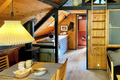Image de Une maison de vacances dans le style des années 70 près d'Odder