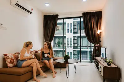 Image de Galacity Cozy 2-bedroom condo with Ac in gorgeous Kuching