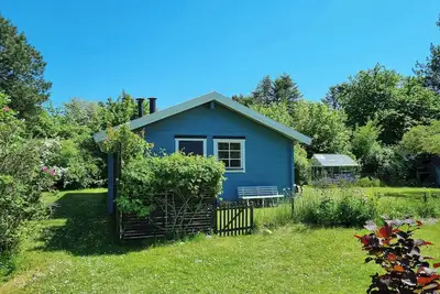 Image de Maison de vacances bleue sur l'idyllique île d'Askø