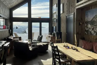 Image de Chalet moderne avec vue à Rauland