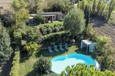 Image de Villa avec vue sur Ostra et la campagne des Marches