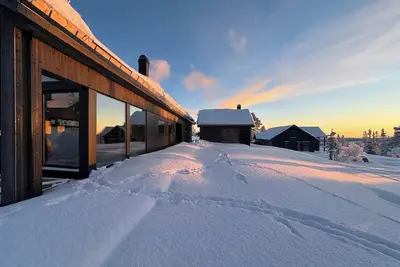 Image de Cabane d'architecte avec accès direct aux pistes de ski à Trysil