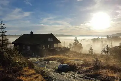 Image de Cabane familiale avec vue à Kyrkjebygdheia