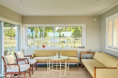 Image de Maison au bord du Kalmarsund avec vue sur l'île d'Öland