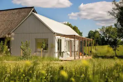 Image de Studios près du bosquet d'osier dans l'Uckermark