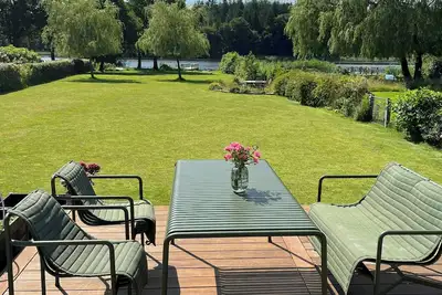 Image de Belle maison avec jetée de baignade à Ry Møllesø