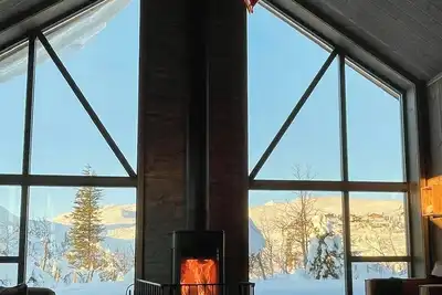 Image de Cabane familiale moderne à Vegglifjell
