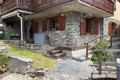 Image de appartement à Tincave avec vue sur Courchevel et sur le parc de la Vanoise