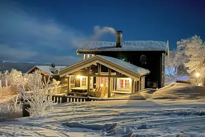 Image de Chalet de montagne avec vue panoramique sur Hummelfjell