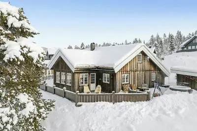 Image de Cabane en rondins avec bain nordique à Rauland