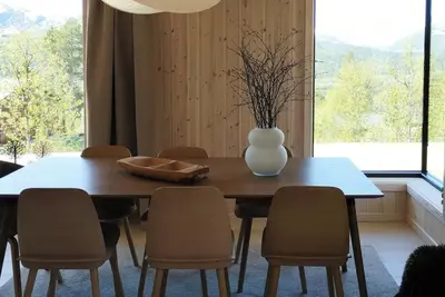 Image de Chalet de montagne avec vue panoramique à Bjorli