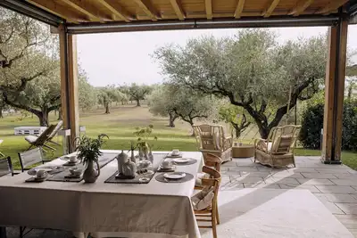Image de Villa avec oliveraie entre mer et montagne dans les Abruzzes
