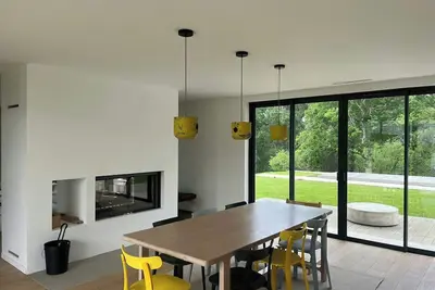 Image de Maison d'architecte entre Rhune et forêt