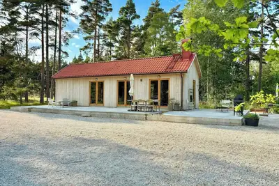 Maison moderne indépendante à Hide, sur l'île de Gotland