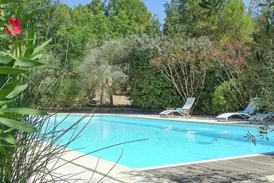 Image de Maison provençale avec piscine près de Roussillon