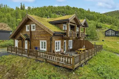 Image de Chalet skis aux pieds dans la vallée de Holtar