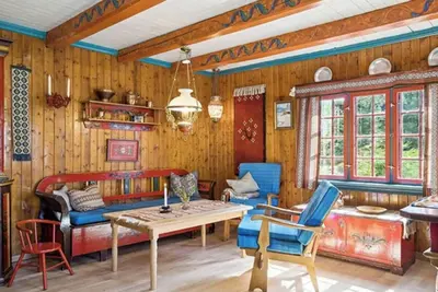 Image de Cabane historique près de la forêt à Årnes