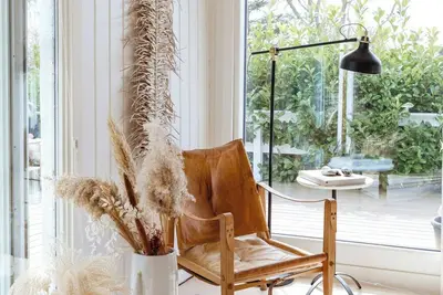 Image de Style scandinave et paysage marin en oasis