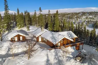 Image de Chalet avec vue imprenable, sauna et lac