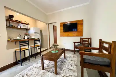 Image de Na entrada de Cunha, vista da cidade. Tudo perto!