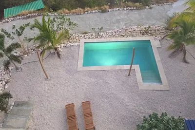 Image de Spacious apartment with sea view and pool