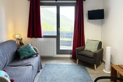 Image de Studio en station, vue vallée - 4 pers.
