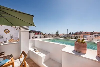 Image de Rooftop Privé avec Piscine à Tavira