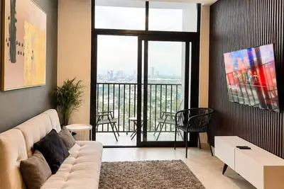 Image de Arena Mty View Apt: Modern, Central, Near