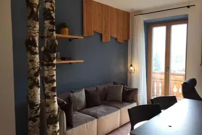 Image de Appartement de vacances avec vue sur la montagne et terrasse