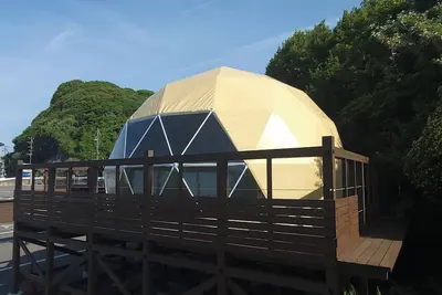 Image de Site C dome tent / Chita-gun Aichi