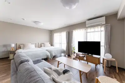 Image de 42 square meters | Deluxe Twin Room accommodates  / Kagoshima City Kagoshima