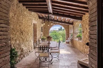 Image de Appartement 'Podere Del Botruccio - Girasole' avec piscine, jardin et Wi-Fi partagés