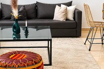 Image de Tranquil 2-bedroom apartment with Ac in vibrant Marrakech