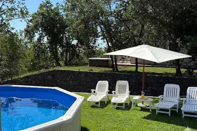 Image de Villa entre la mer et le volcan Etna avec jacuzzi, piscine privé et jardin