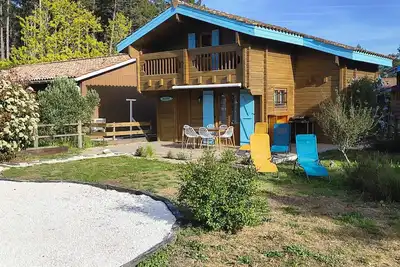 Image de Chalet proximité Mimizan a Bias dans un village de vacance a 3km de l'océan