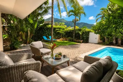 Image de Villa avec piscine privée avec studio indépendant, entre spots de surf et kite
