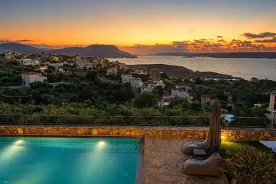Image de Oasis cachée avec vue imprenable sur la mer - Kalisti 1bd 1ba 4pl