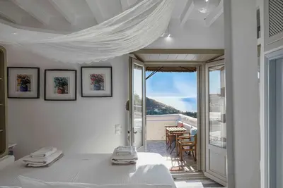 Image de Villa Chora with sea and sunset view