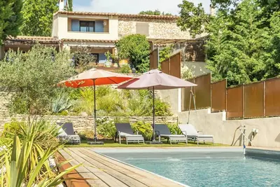 Image de Beautiful vacation home with pool near Murs - 639 Mur