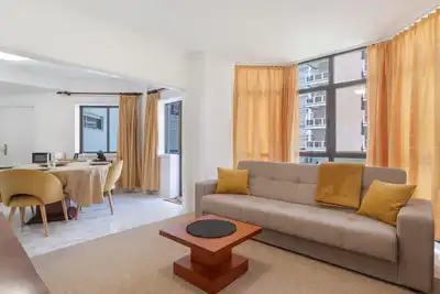 Image de Appartement « Na Praia da Amorosa » avec vue mer, jardin partagé et Wi-Fi