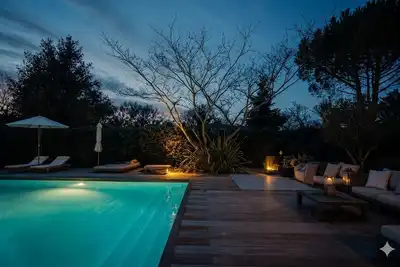 Image de Villa d’exception climatisée avec piscine chauffée – Coteaux bordelais
