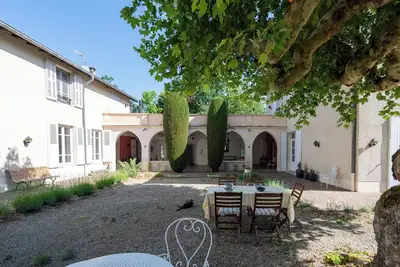 Image de Ancien relais de chasse, Climatise, piscine privative