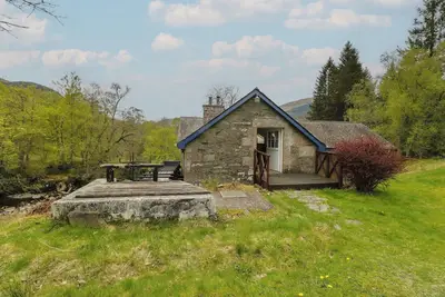 Image de Culearn Mill, with open fire in Balquhidder, Perthshire, Scotland