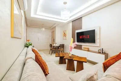Image de Élégant Appartement 2 Chambres au Cœur du Quartier Guéliz