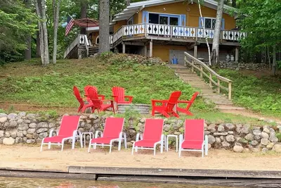 Image de Lakefront Chalet on Private Beach in Conway, Nh Ski The White Mountains