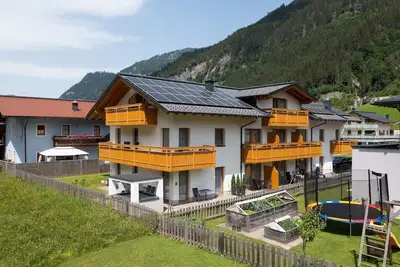 Image de Appartement 'Gästehaus Egger 1' avec vue sur la montagne, balcon et Wi-Fi