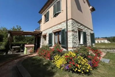 Image de S370 - Sirolo, apartment villa with garden and A/C
