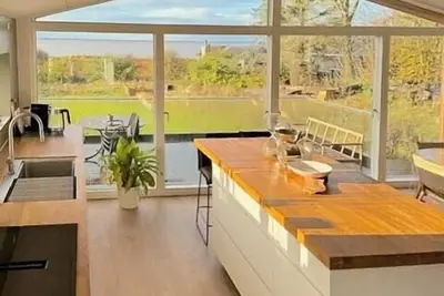 Image de Maison avec sauna et vue sur la baie de Ho